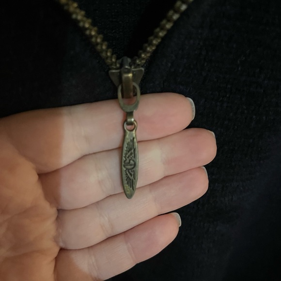 Rainforest Cafe Half Zip - Navy Blue - Picture 8 of 10